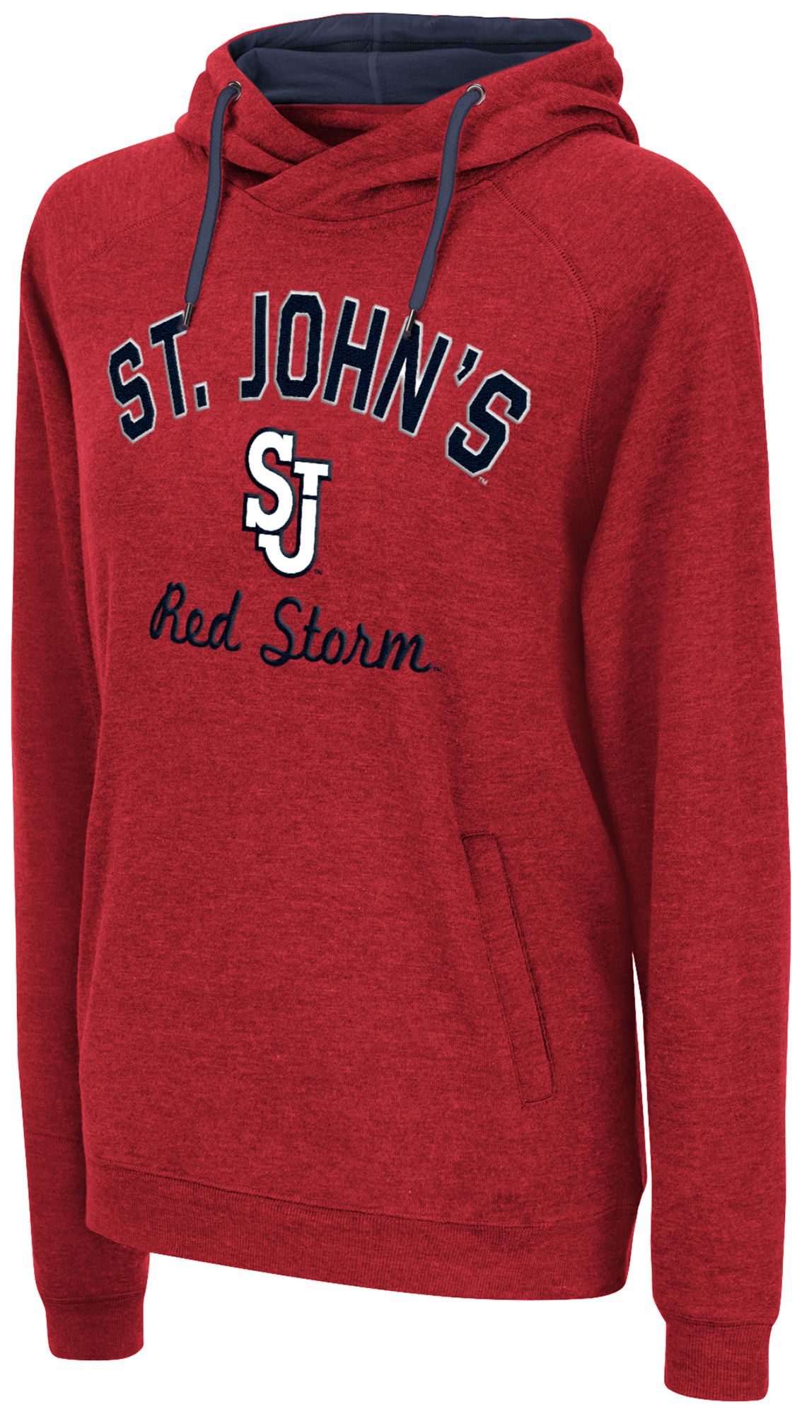 Colosseum Women's St. John's Red Storm Red Pullover Hoodie Dick's