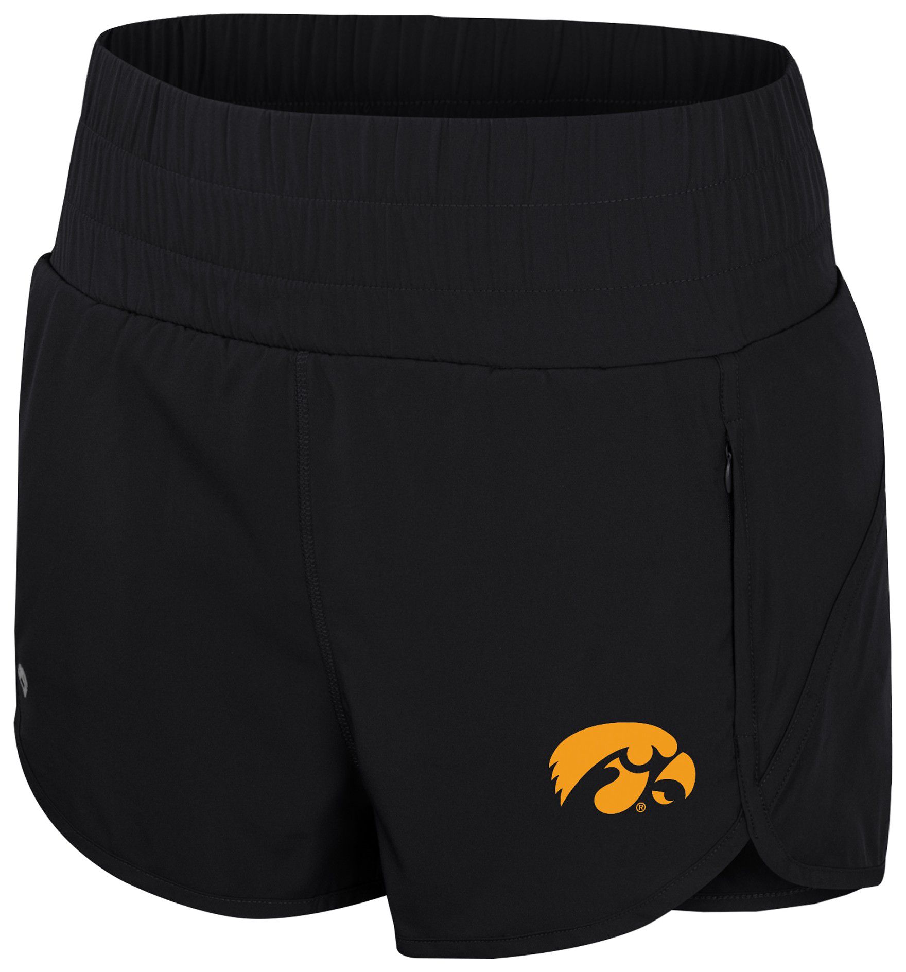 Colosseum Women's Iowa Hawkeyes Black Stop By Shorts product image