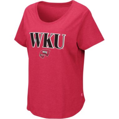 sorry, Colosseum Women's Western Kentucky Hilltoppers Red T-Shirt is currently out of stock