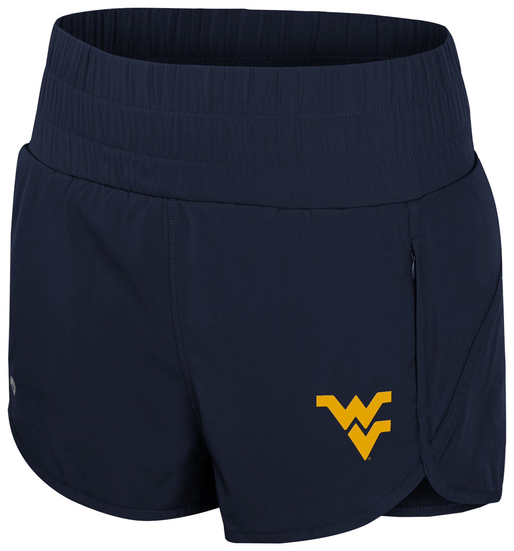 Colosseum Women's West Virginia Mountaineers Navy Stop By Shorts product image