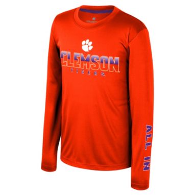 sorry, Colosseum Youth Clemson Tigers Orange Armada Long Sleeve T-Shirt is currently out of stock