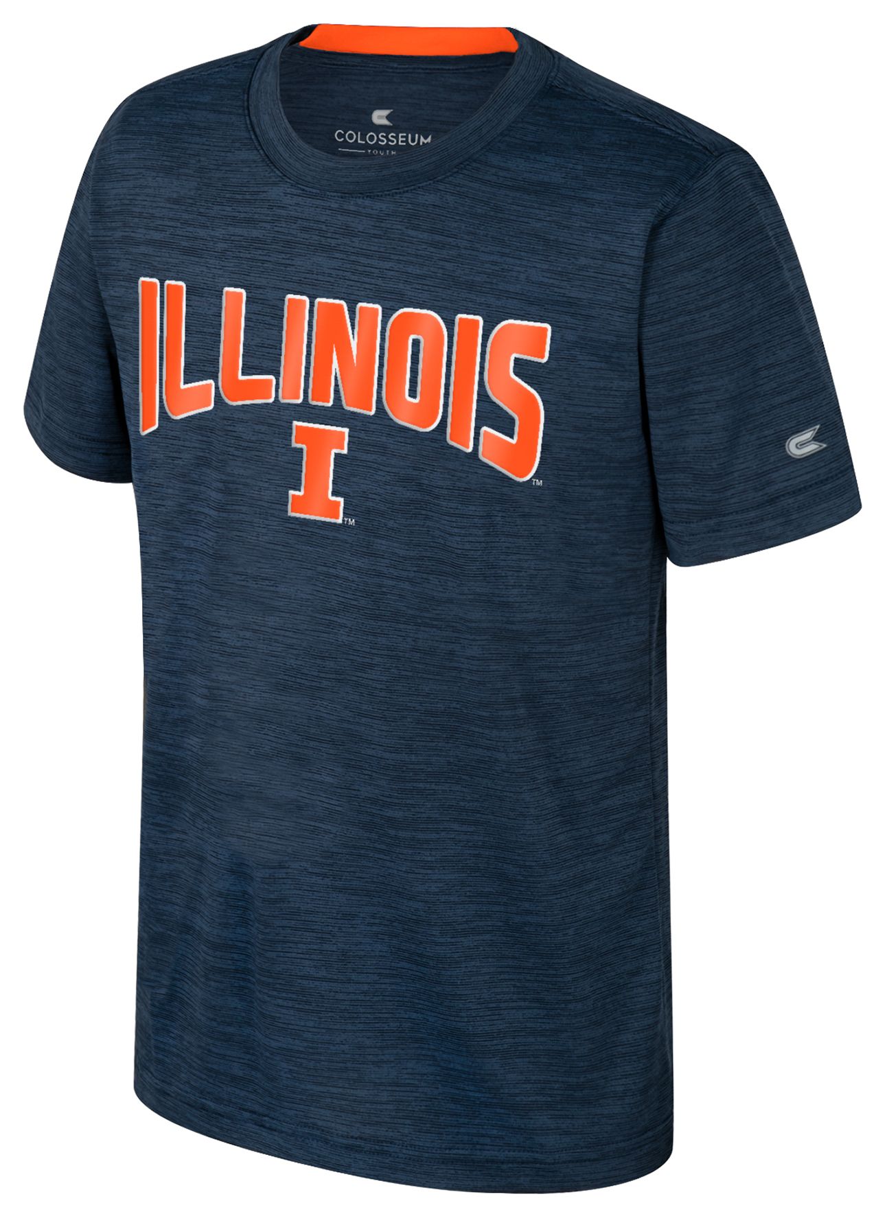 Colosseum Youth Illinois Fighting Illini Navy Rylos T-Shirt product image