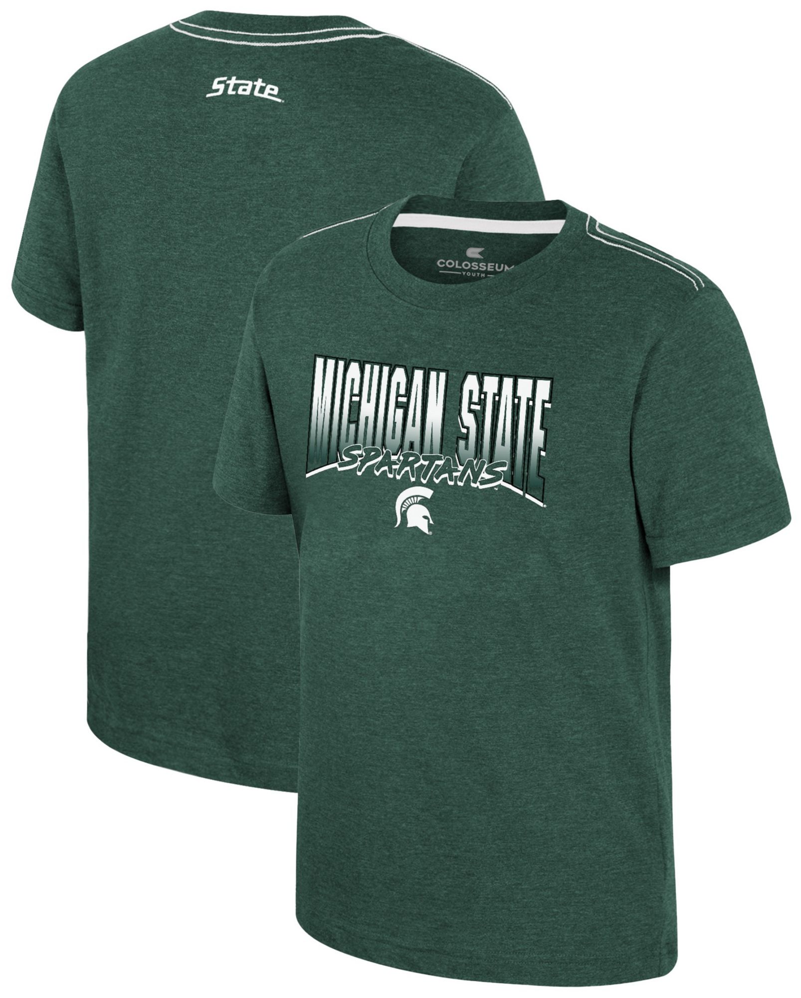 Colosseum Youth Michigan State Spartans Green Wade T-Shirt product image