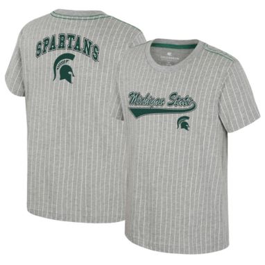 sorry, Colosseum Youth Michigan State Spartans Heather Grey Airball T-Shirt is currently out of stock