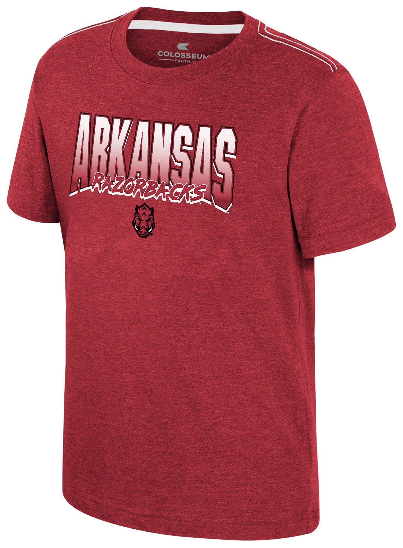 Colosseum Youth Arkansas Razorbacks Cardinal Wade T-Shirt product image
