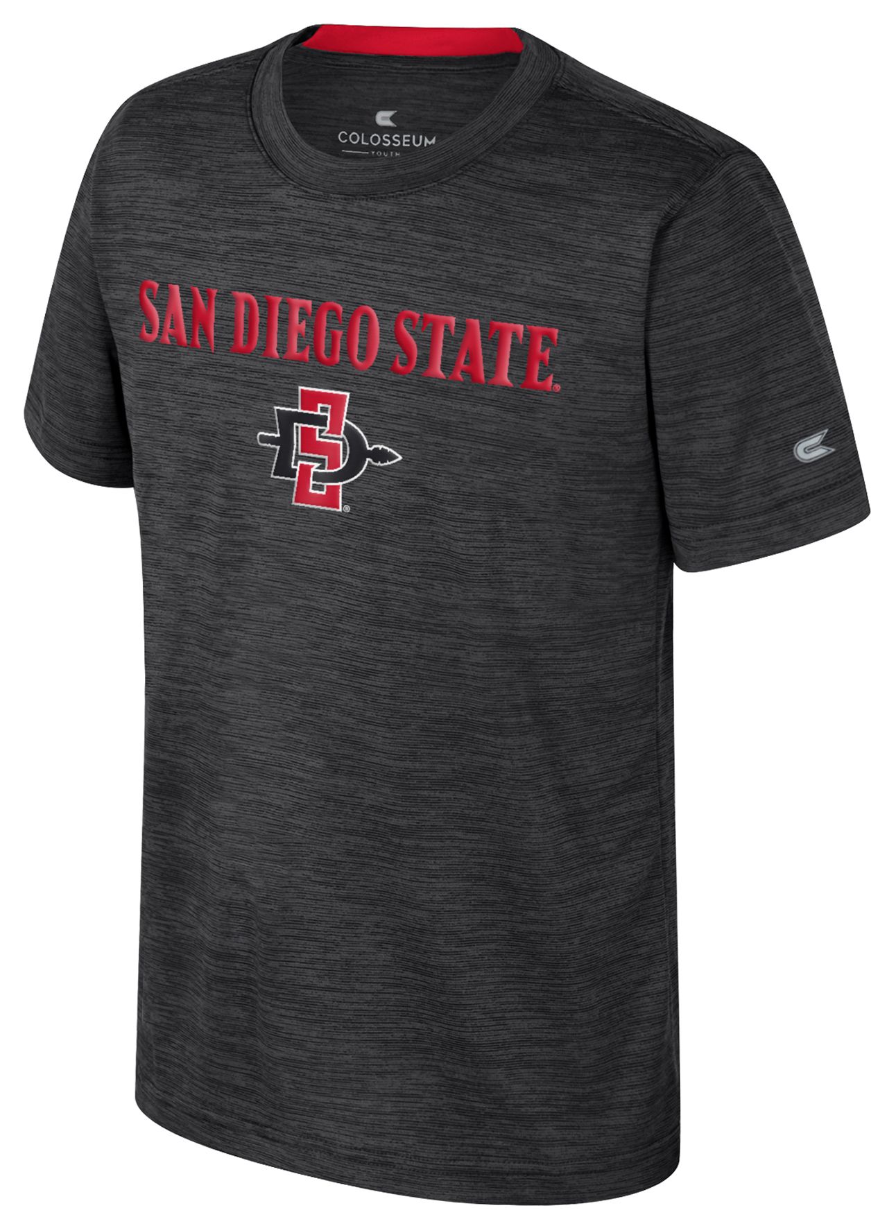 Colosseum Youth San Diego State Aztecs Black Rylos T-Shirt product image