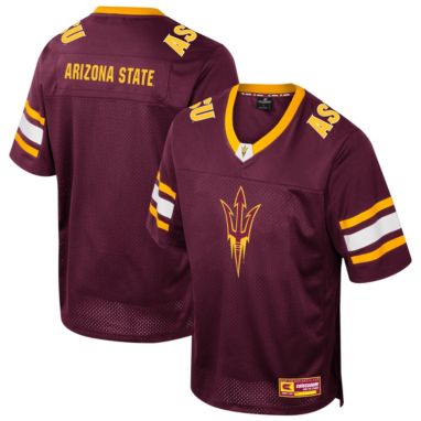 sorry, Colosseum Youth Arizona State Sun Devils Maroon Field Time Football Jersey is currently out of stock