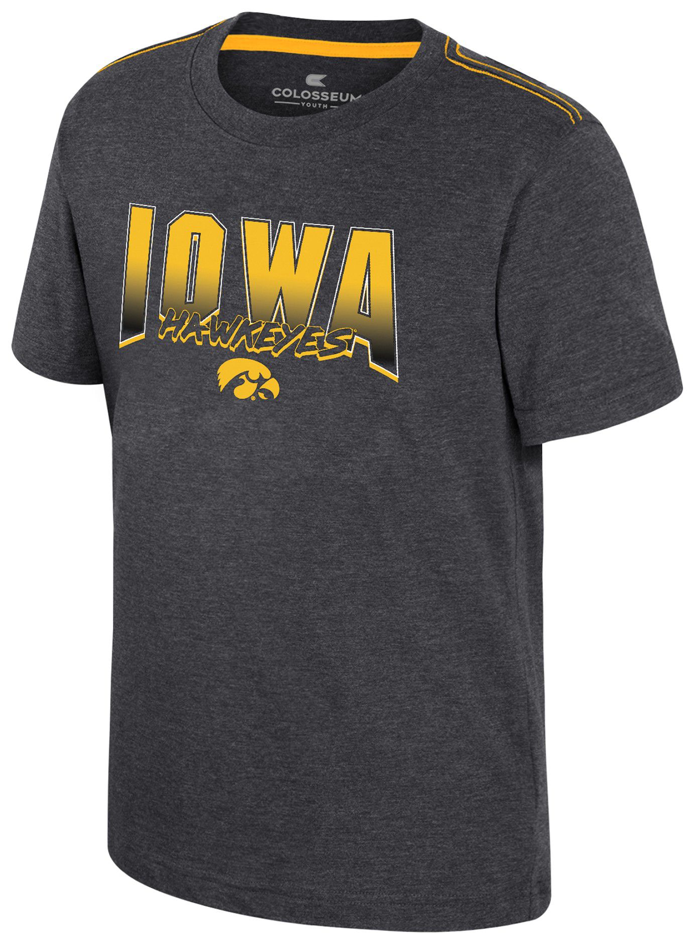 Colosseum Youth Iowa Hawkeyes Black Wade T-Shirt product image