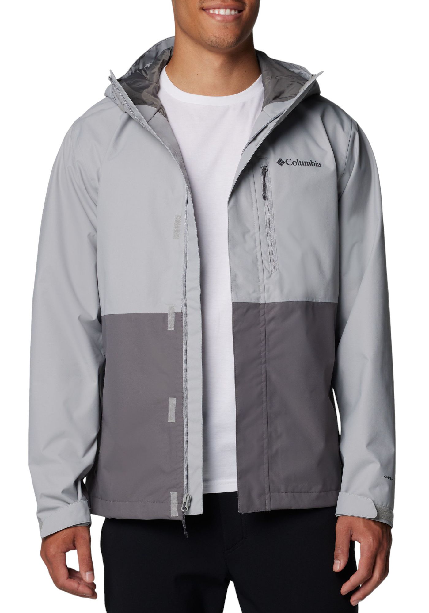 Columbia Hikebound Rain Jacket Men s Columbia Grey Shark XL