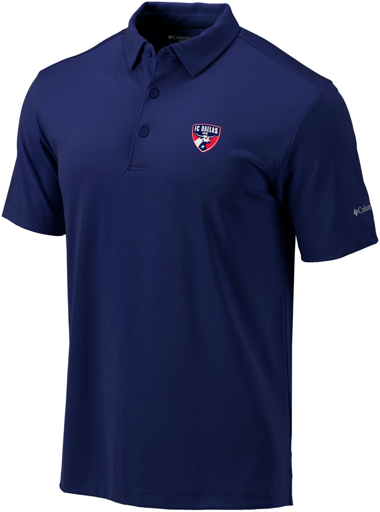 Columbia Adult FC Dallas 2024 Drive Navy Polo product image