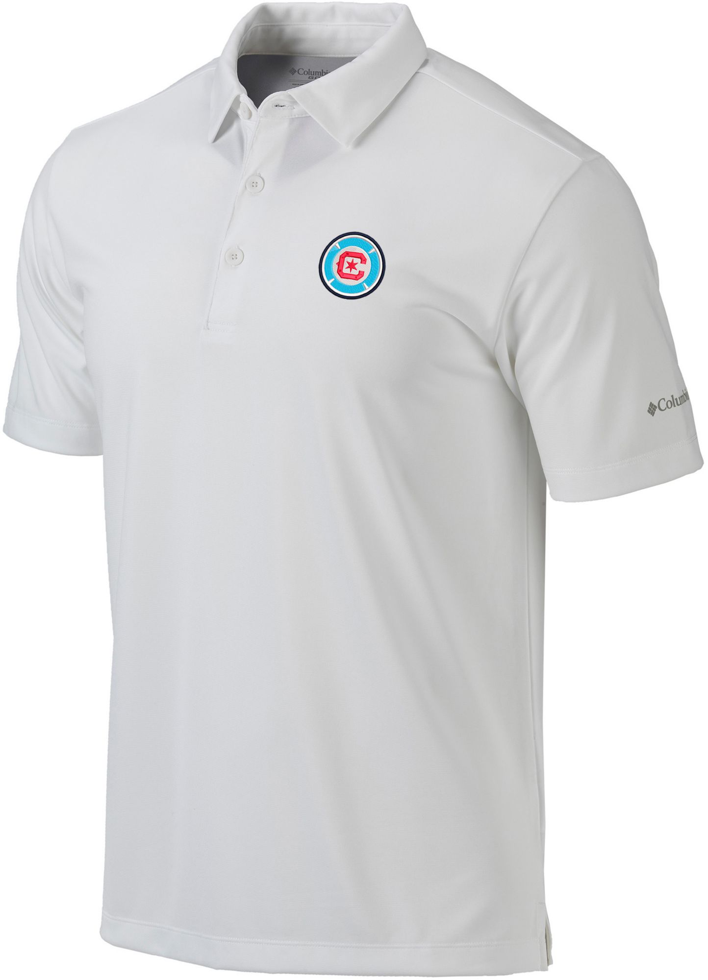 Columbia Adult Chicago Fire 2024 Drive White Polo product image