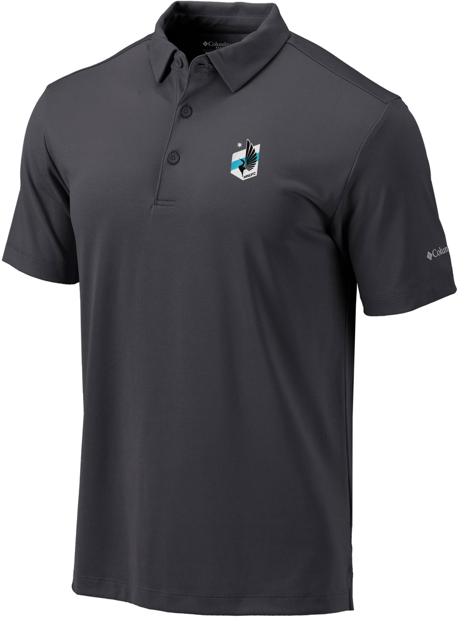 Columbia Adult Minnesota United FC 2024 Drive Grey Polo product image