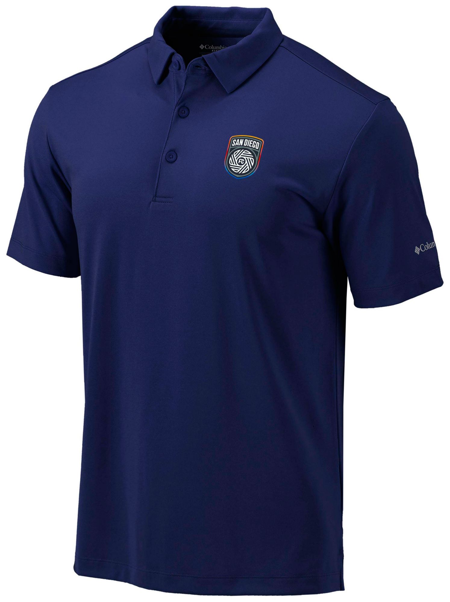 Columbia Men's San Diego FC Navy Drive Polo product image