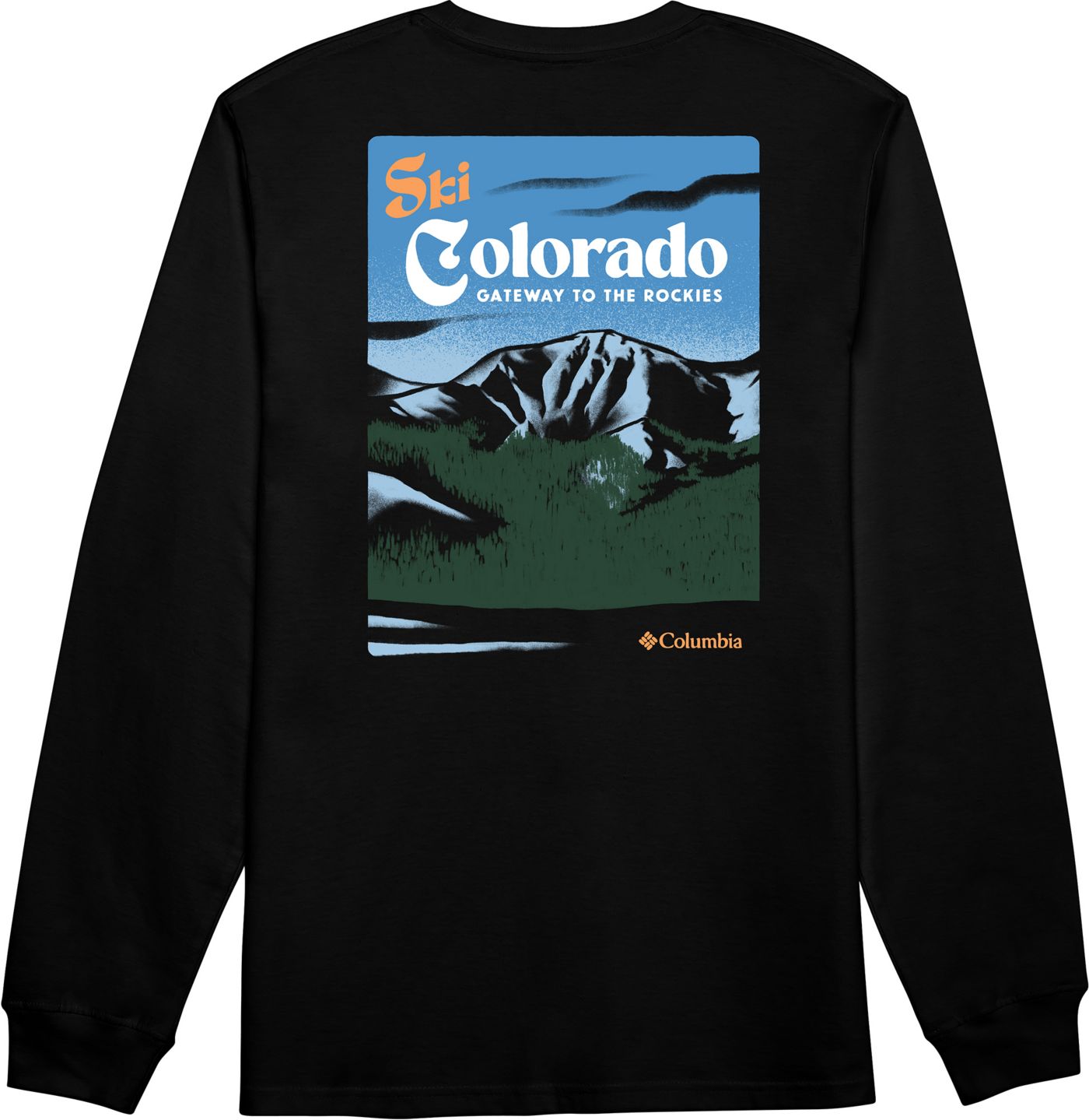 Columbia men's graphic tees 2025