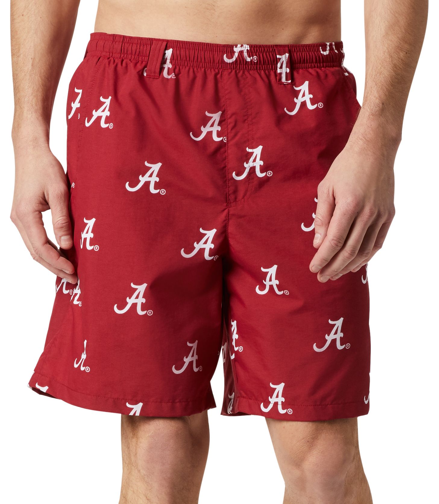 Columbia Men's Alabama Crimson Tide Red Velvet Backcast III Printed Performance Shorts product image