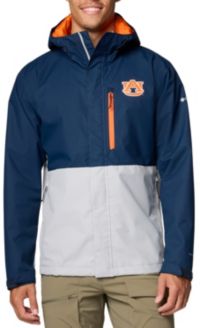Columbia Men's Auburn Tigers Navy/Grey Color Block Field Bound Jacket ...