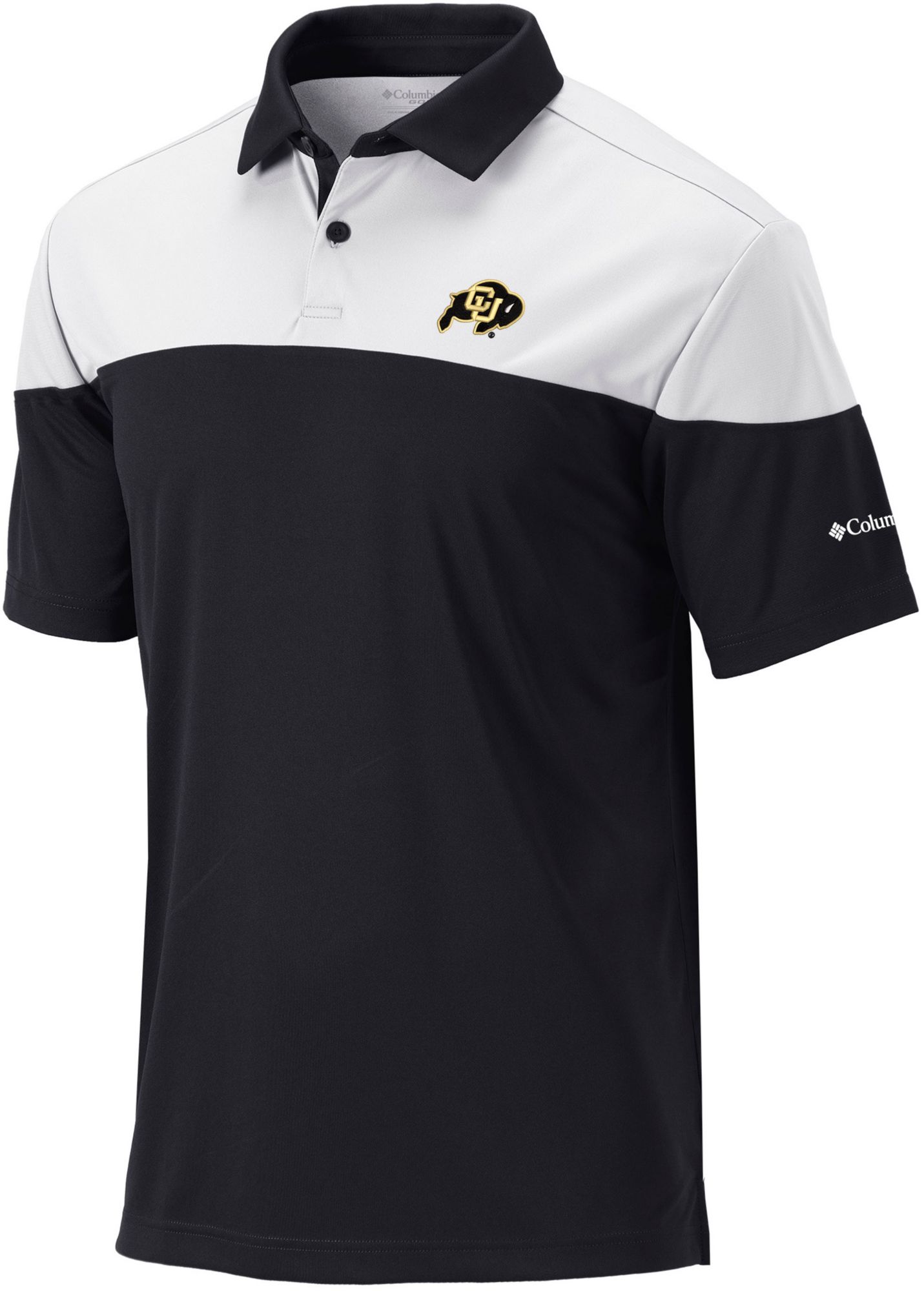 Columbia Men's Colorado Buffaloes Black Best Ball Polo product image