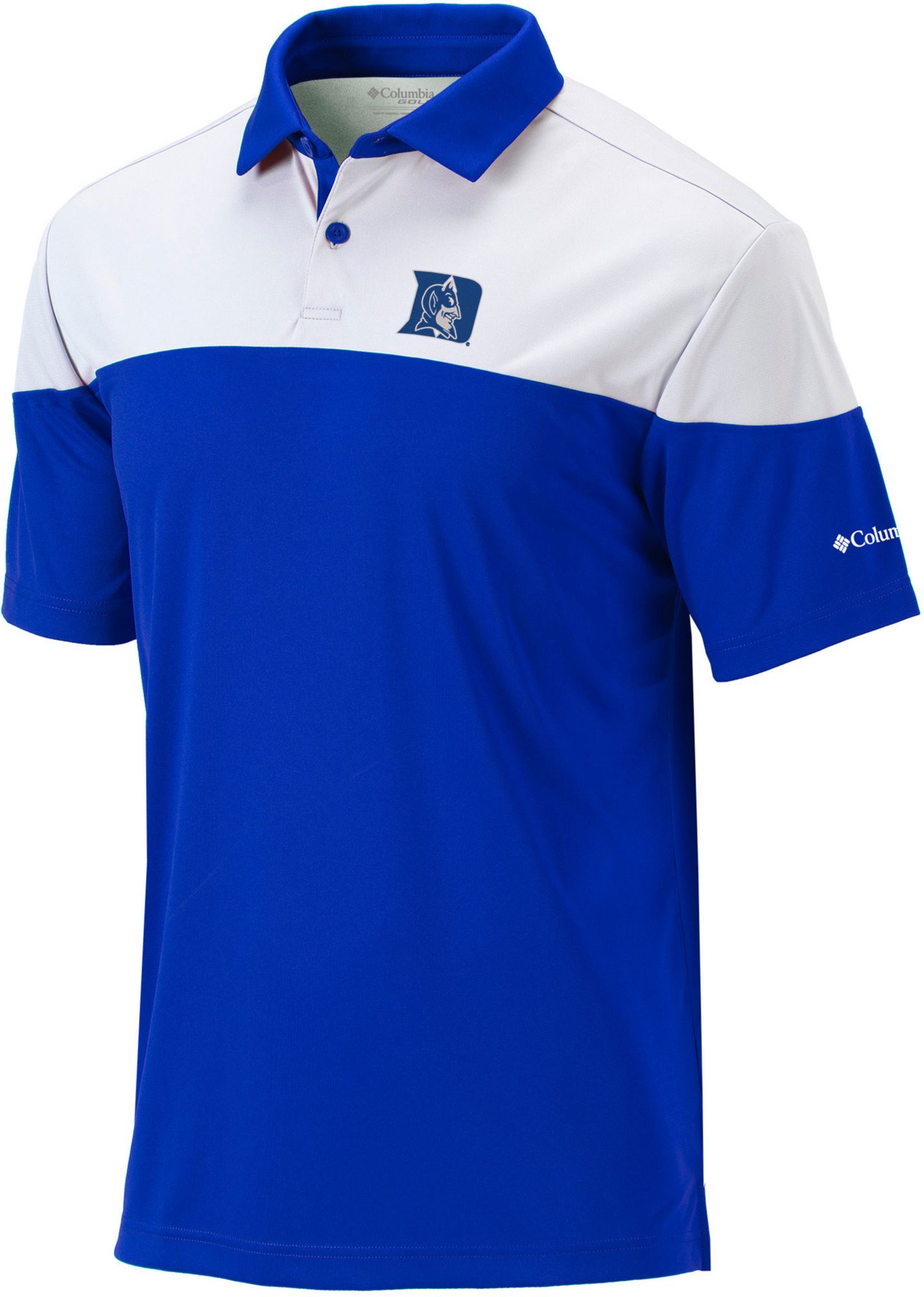Columbia Men's Duke Blue Devils Duke Blue Best Ball Polo product image