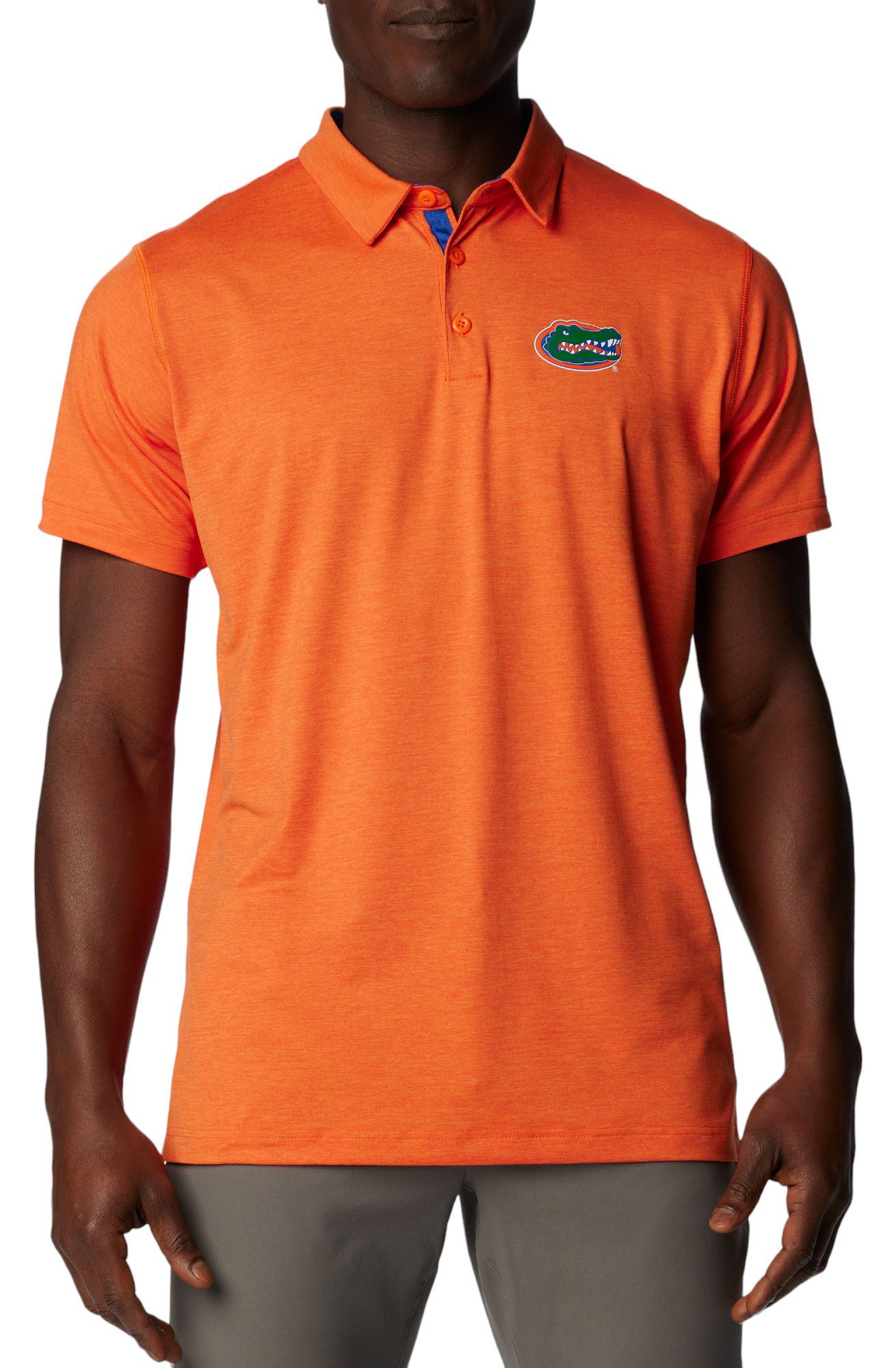 Columbia Men's Florida Gators Orange Tech Trail Performance Polo product image