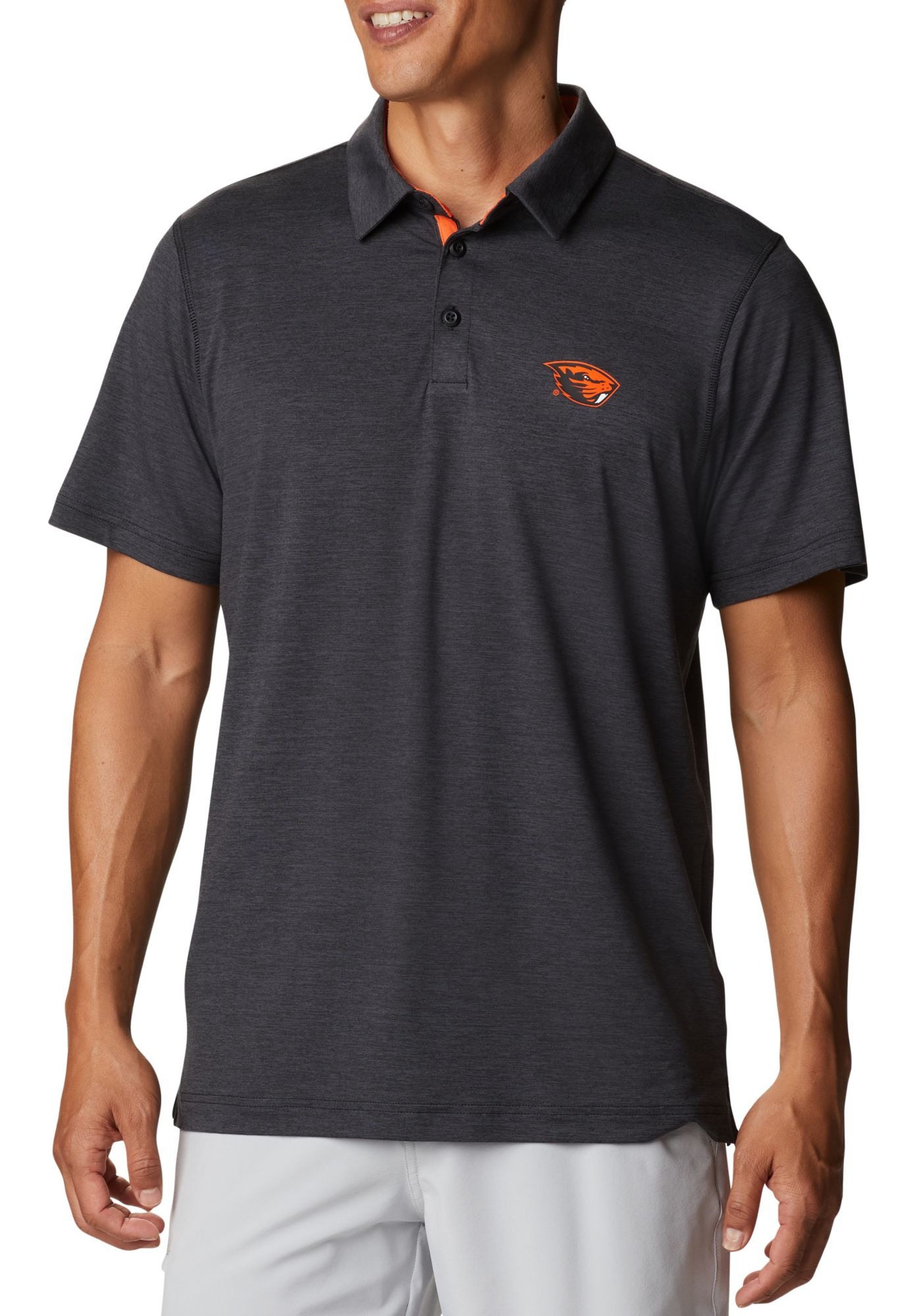Columbia Men's Oregon State Beavers Black Tech Trail Polo product image