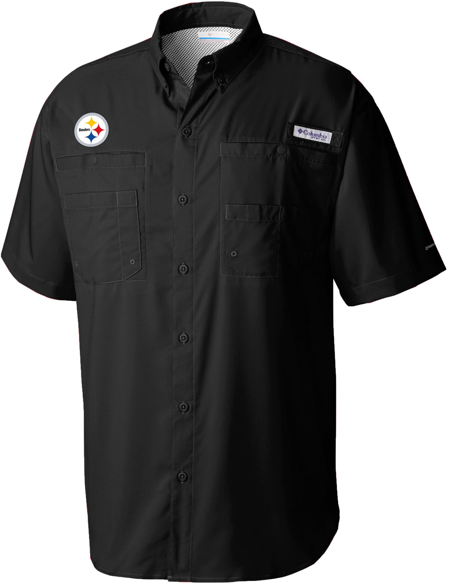 Columbia Men's Pittsburgh Steelers Tamiami Black T-Shirt product image