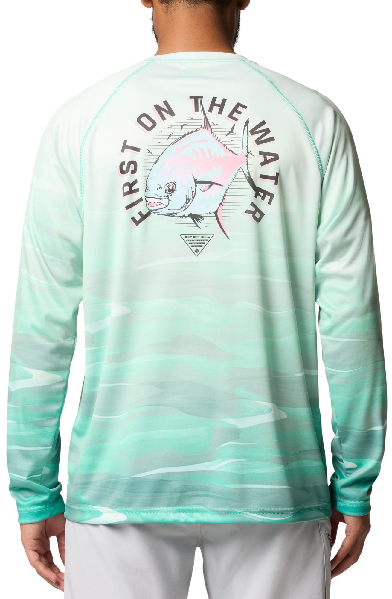 Columbia Men's Super Terminal Tackle PFG Fade Long Sleeve Shirt product image