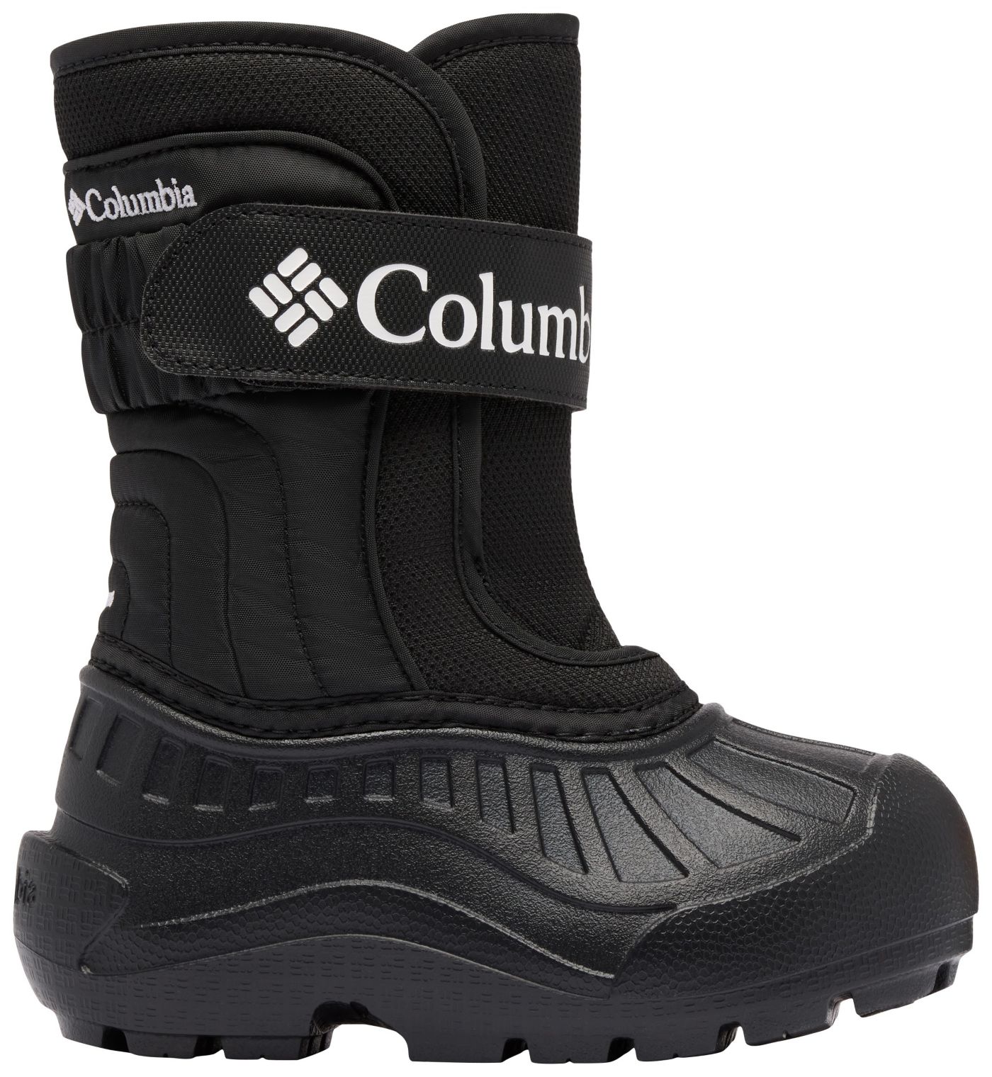 Columbia Little Kids Powderbug Snowlite Strap Boot Size 13 Black