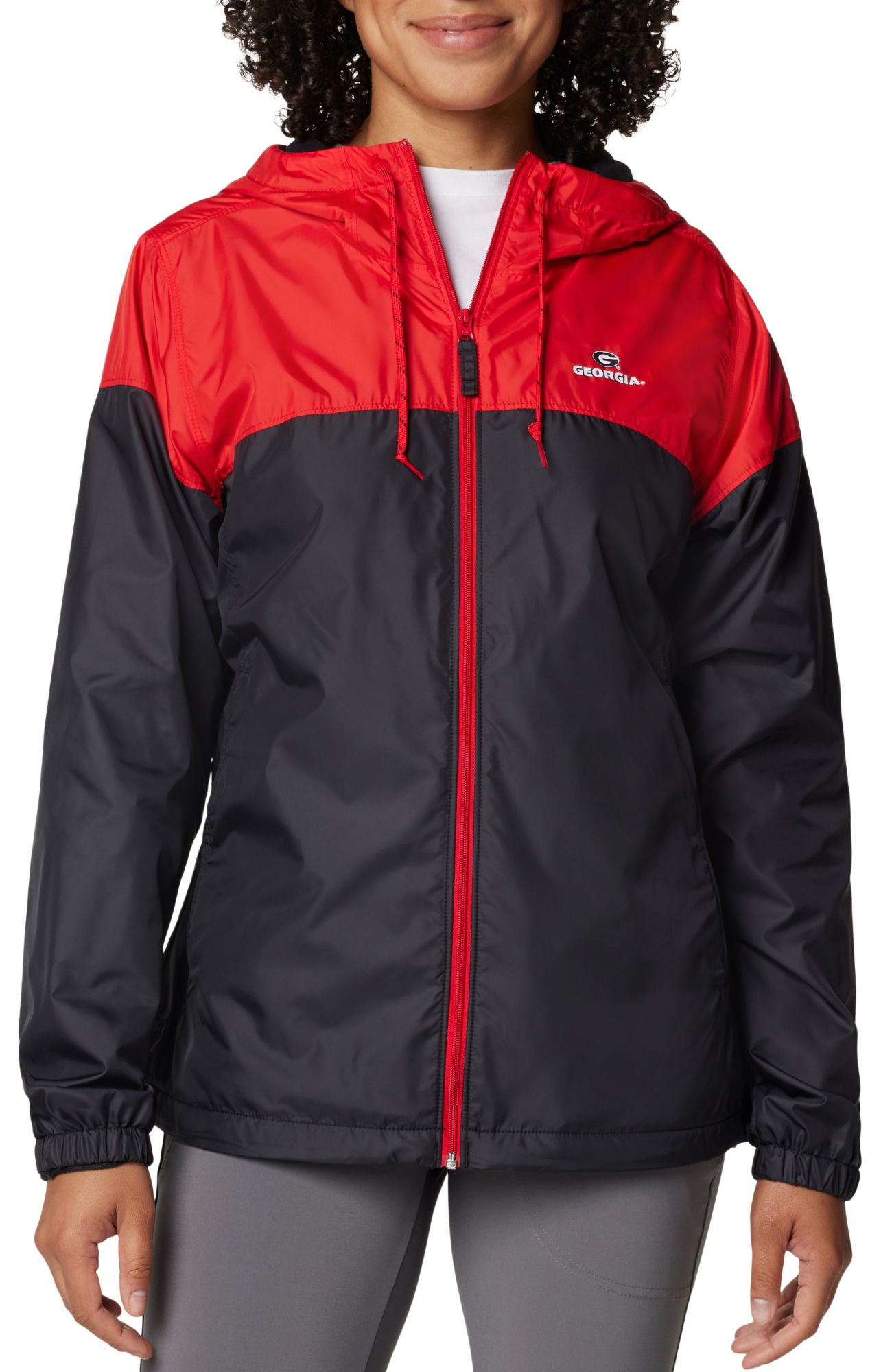 Columbia Women's Georgia Bulldogs Red/Black Flash Forward Lined Jacket product image
