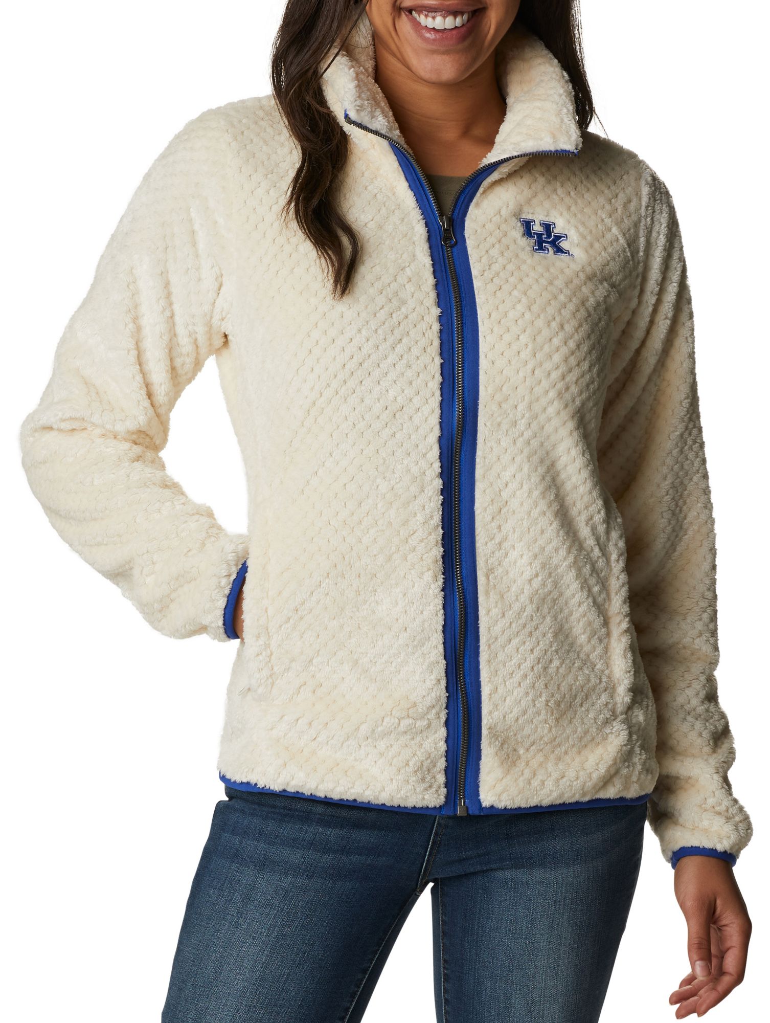 Columbia Women's Kentucky Wildcats Chalk Fire Side Full-Zip Jacket product image
