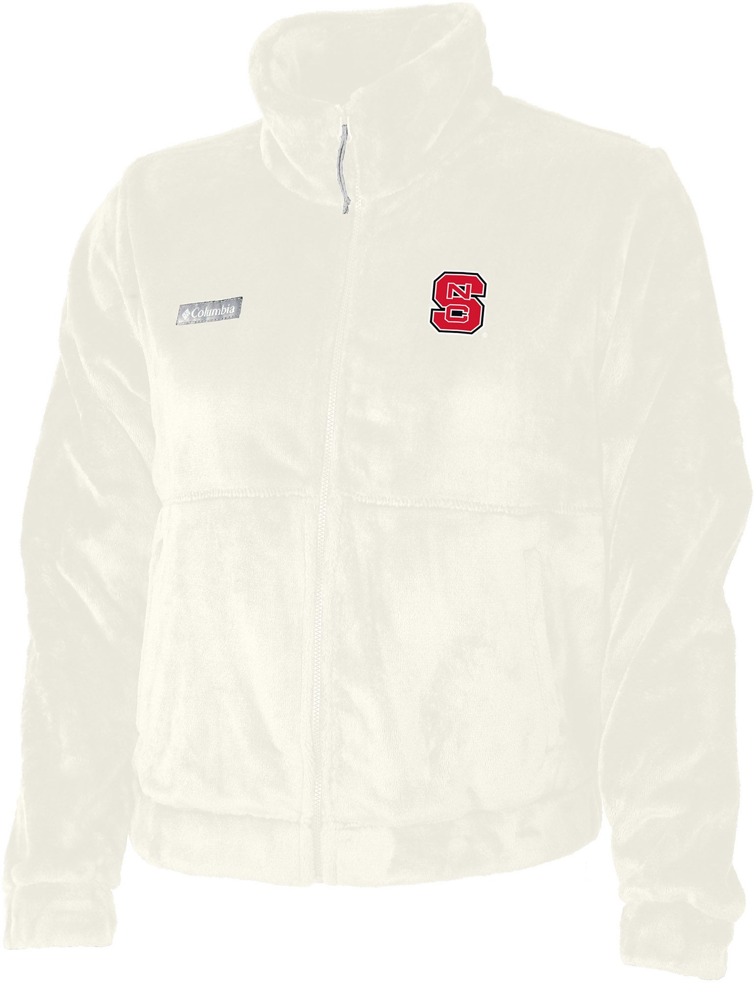 Columbia Women's NC State Wolfpack Chalk Fire Side Sherpa Full-Zip Jacket product image