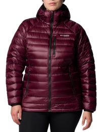 Women's Arctic Crest Down Hooded Jacket - Plus Size