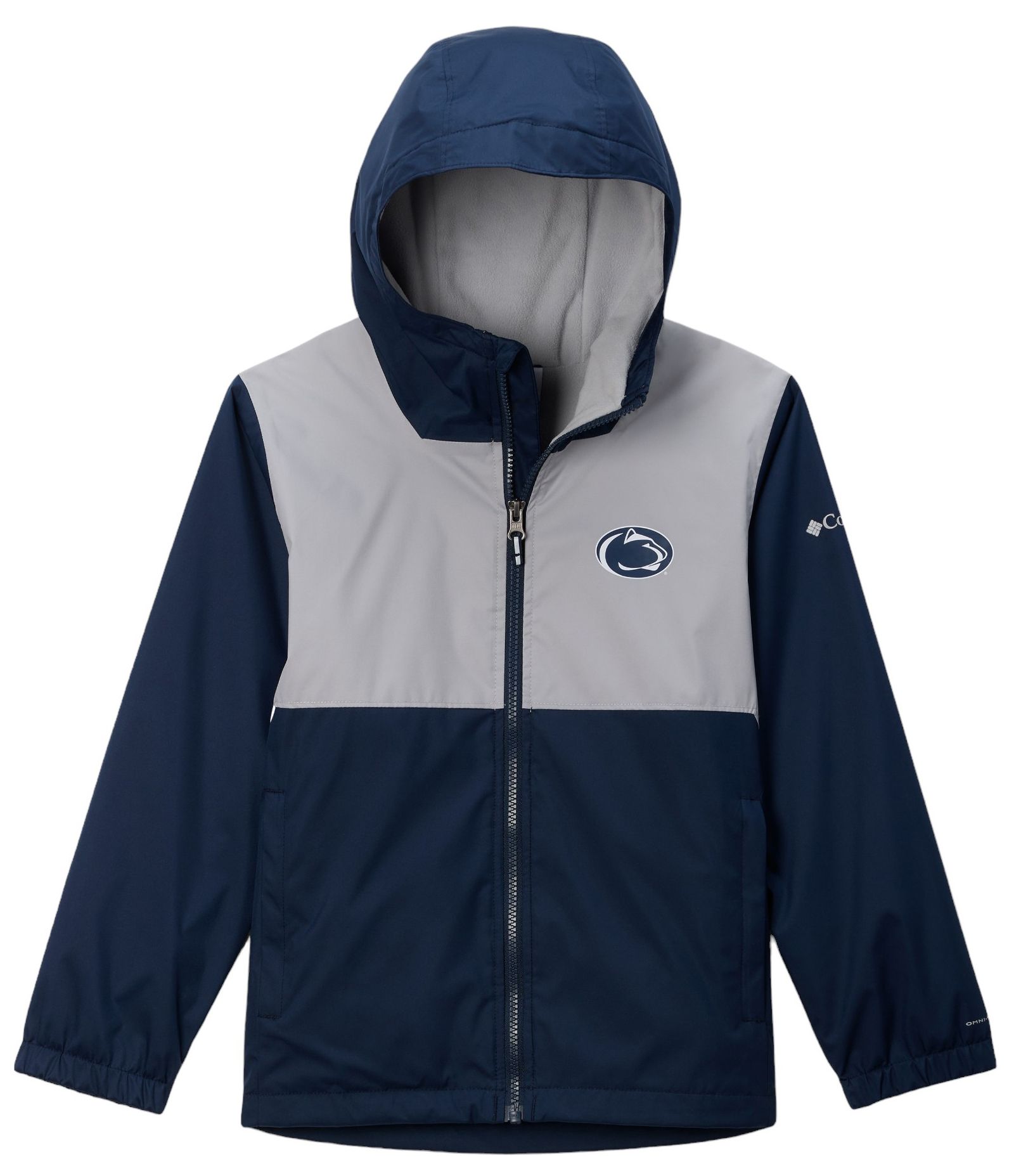 Columbia Youth Penn State Nittany Lions Navy/Grey Rainy Fields Jacket product image