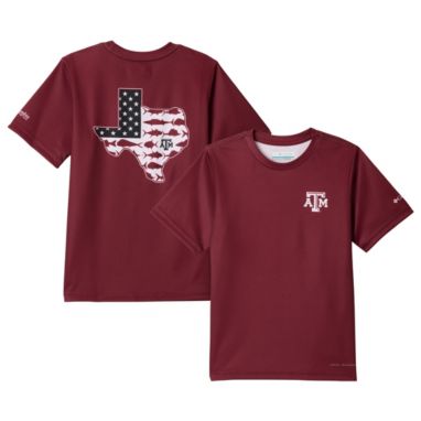 sorry, Columbia Youth Texas A&M Aggies Deep Maroon PFG State T-Shirt is currently out of stock