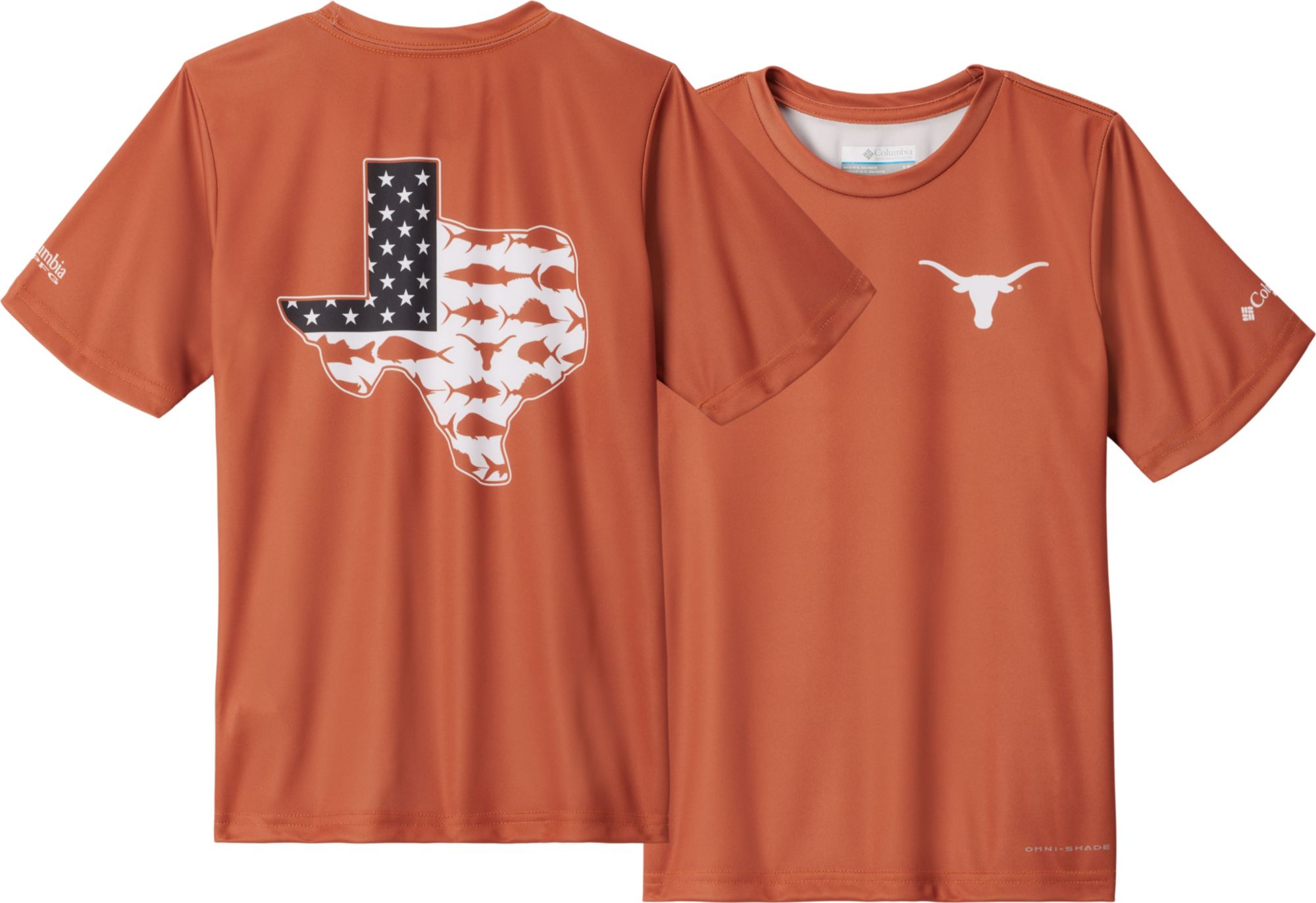 Columbia Youth Texas Longhorns Cedar PFG State T-Shirt product image