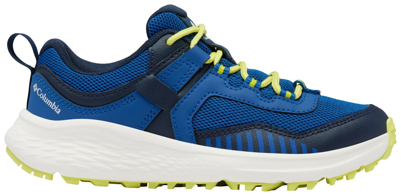 Columbia Youth Konos Low Shoes Size 2 Blue