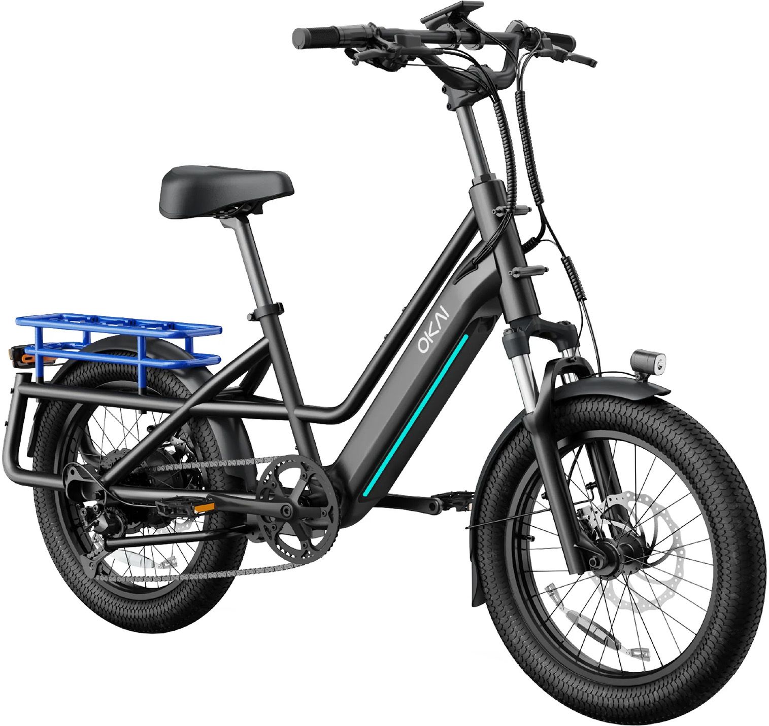OKAI Adult 20" E-Kargo EB70 Electric Bike product image
