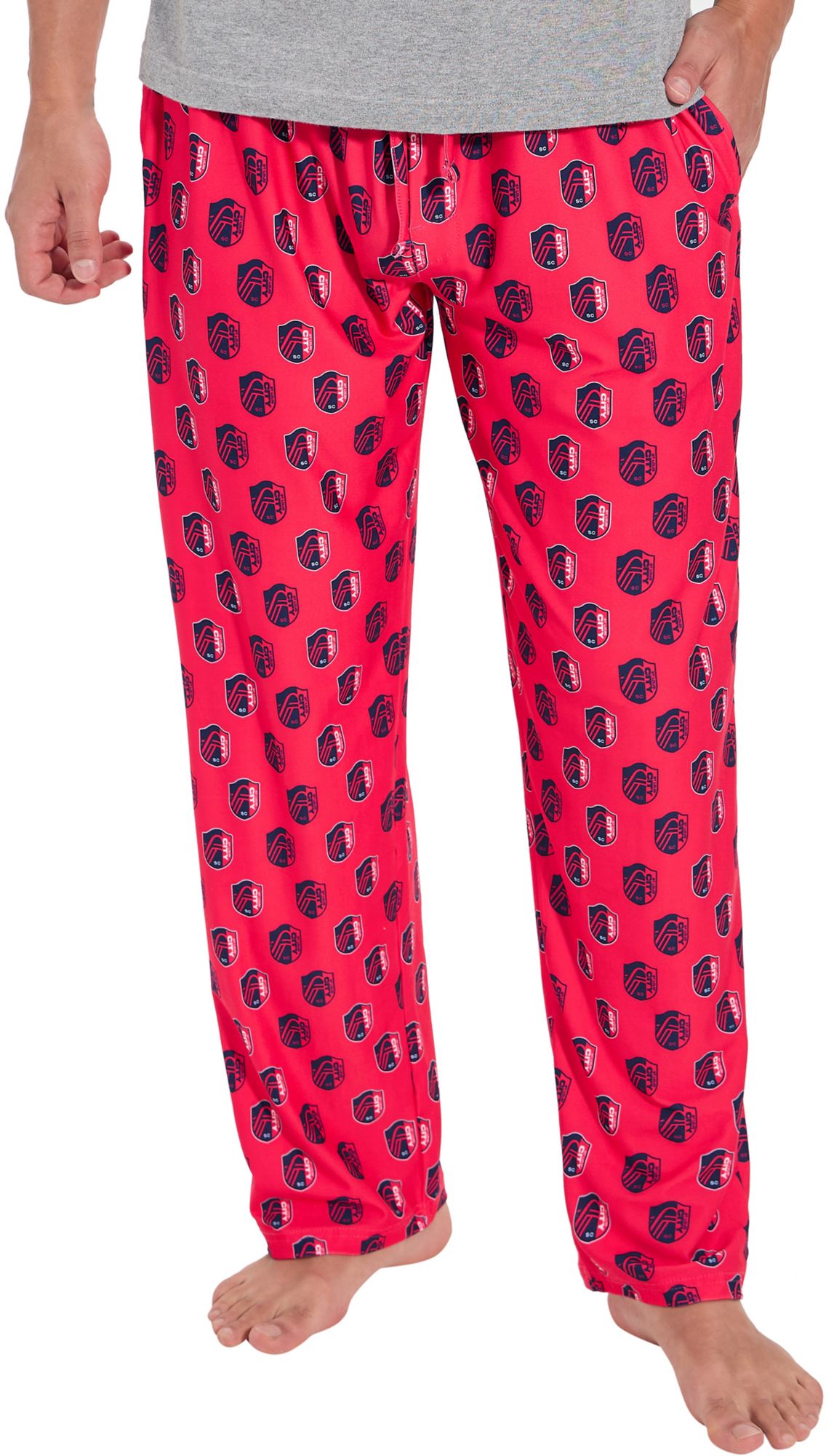 College Concepts Men's St. Louis City SC Silver Sleep Pants product image