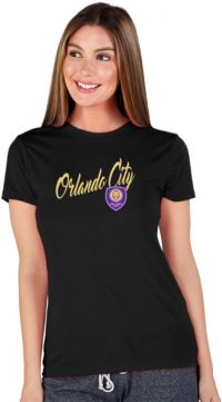 Concepts Sport Women's Orlando City Marathon Black T-Shirt