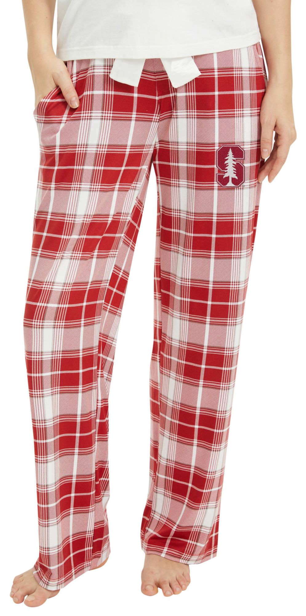 College Concepts Women's Stanford Cardinal Ashford Plaid Sleep Pants product image