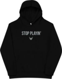 Athlete Studio Adult Maxx Crosby Black Stop Playin' T-Shirt