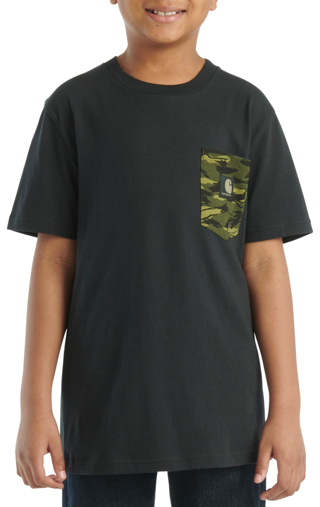 Carhartt Boys' Short Sleeve Camo Pocket Shirt product image