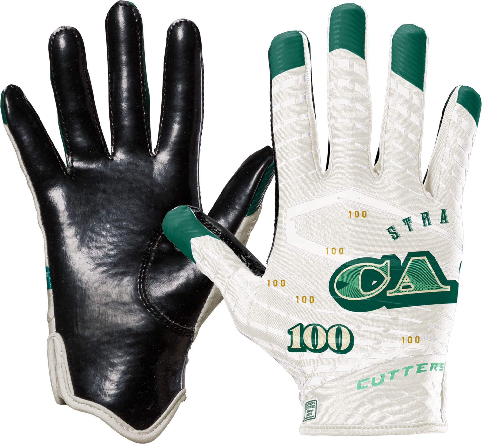 Cutters Youth Rev 5.0 Cash Receiver Gloves product image