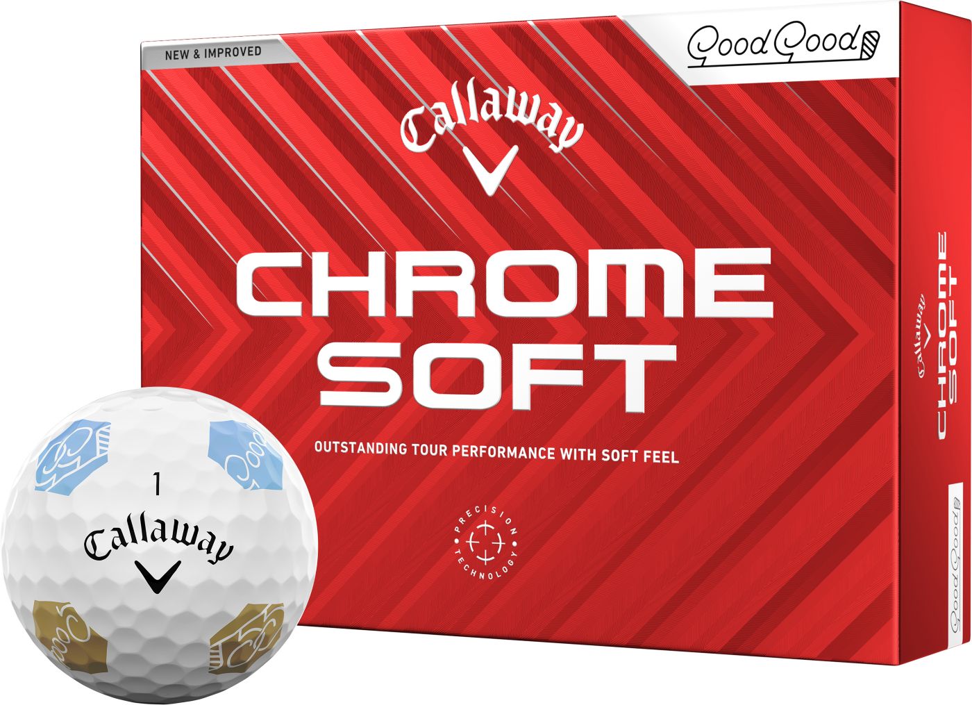 12 New 2024 Callaway Chrome Soft Truvis Collaball Green Bear Golf Balls