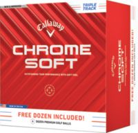 Callaway 2024 Chrome Soft Triple Track Golf Balls - 4 Dozen