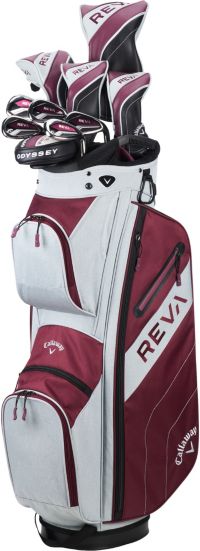 Callaway Women's REVA Cart Bag 11-Piece Complete Set Callaway Women's REVA Cart Bag 11-Piece Complete Set
