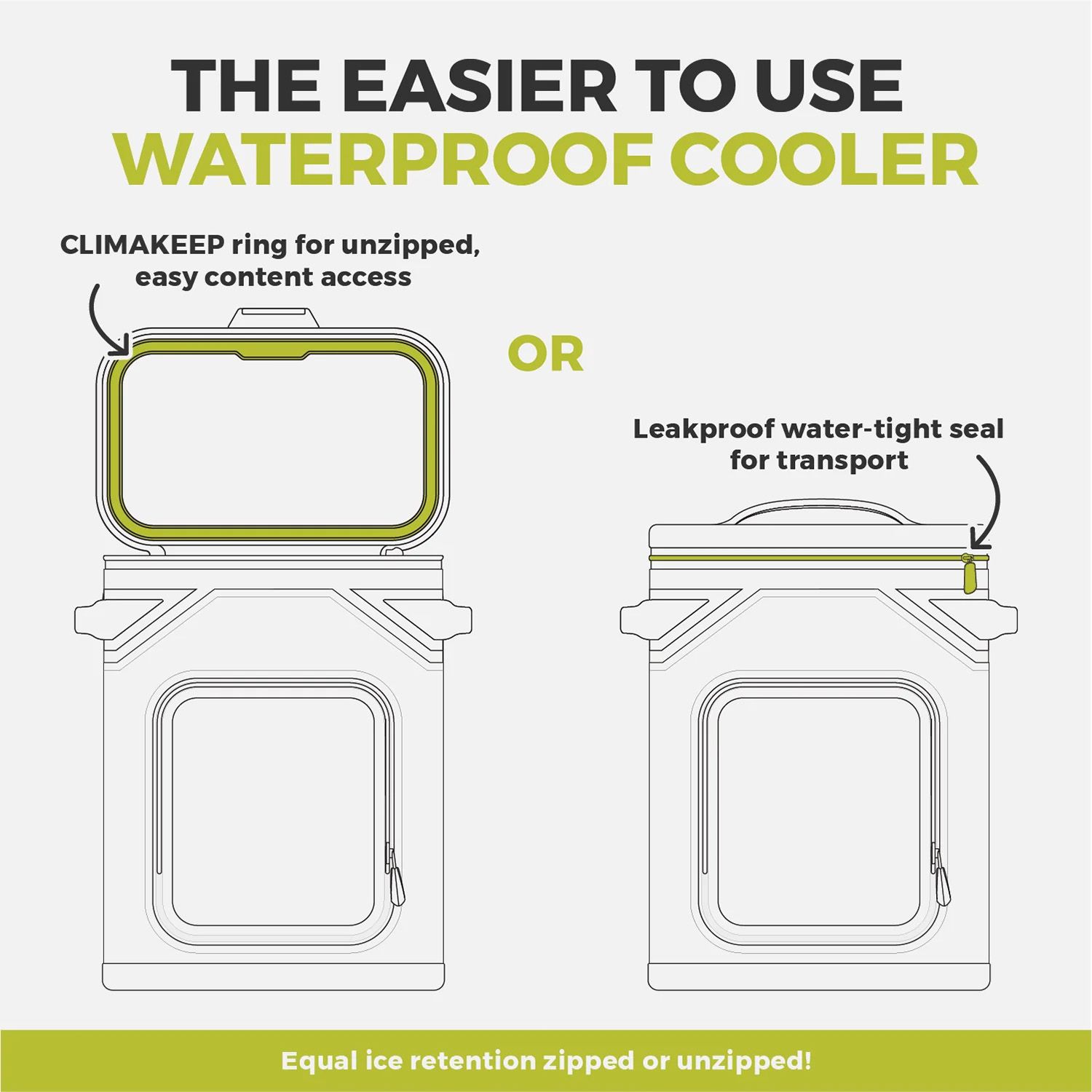 CORE Equipment CLIMAKEEP 24-Can Backpack Cooler product image