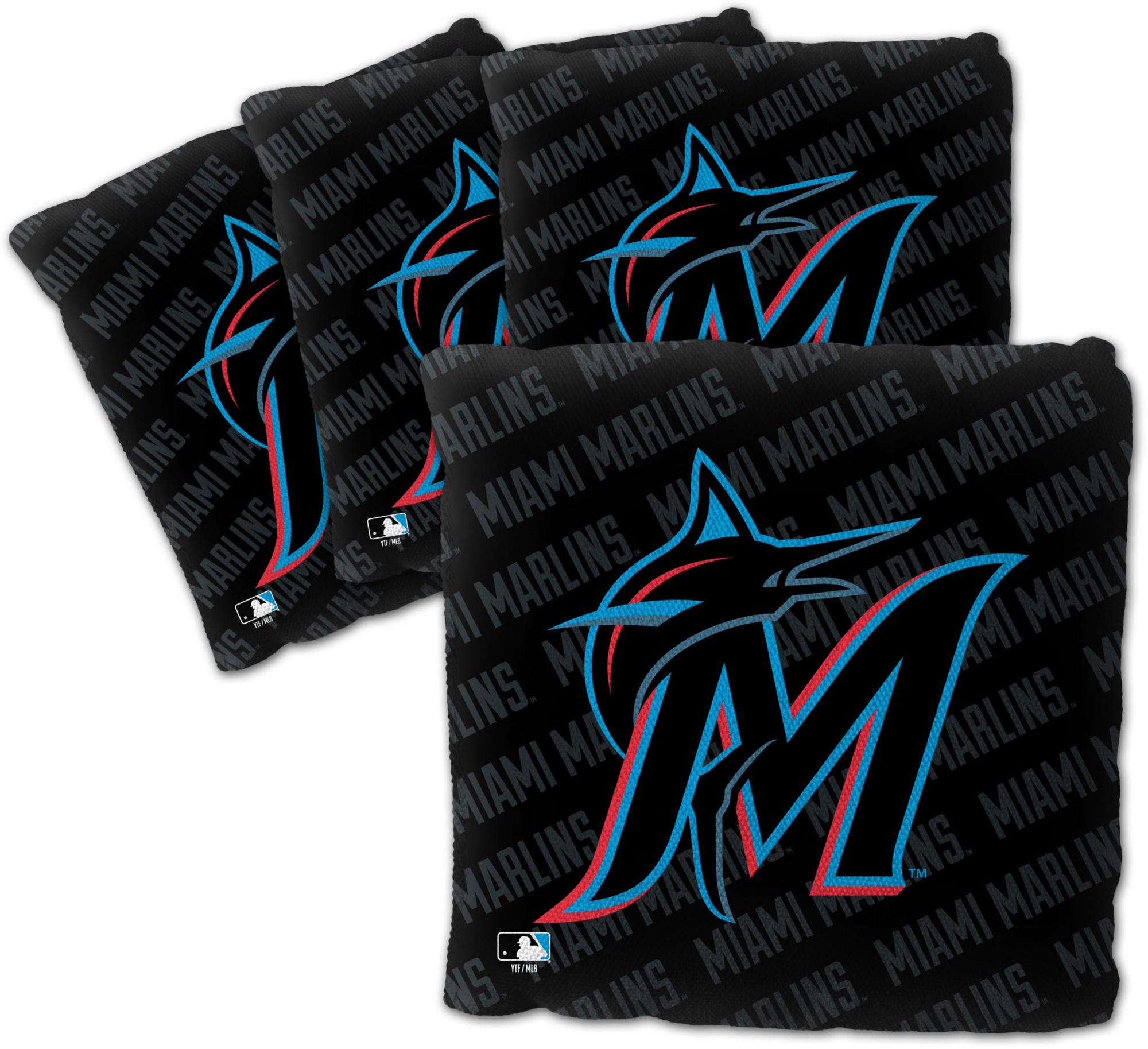 YouTheFan Miami Marlins Cornhole Bean Bags product image