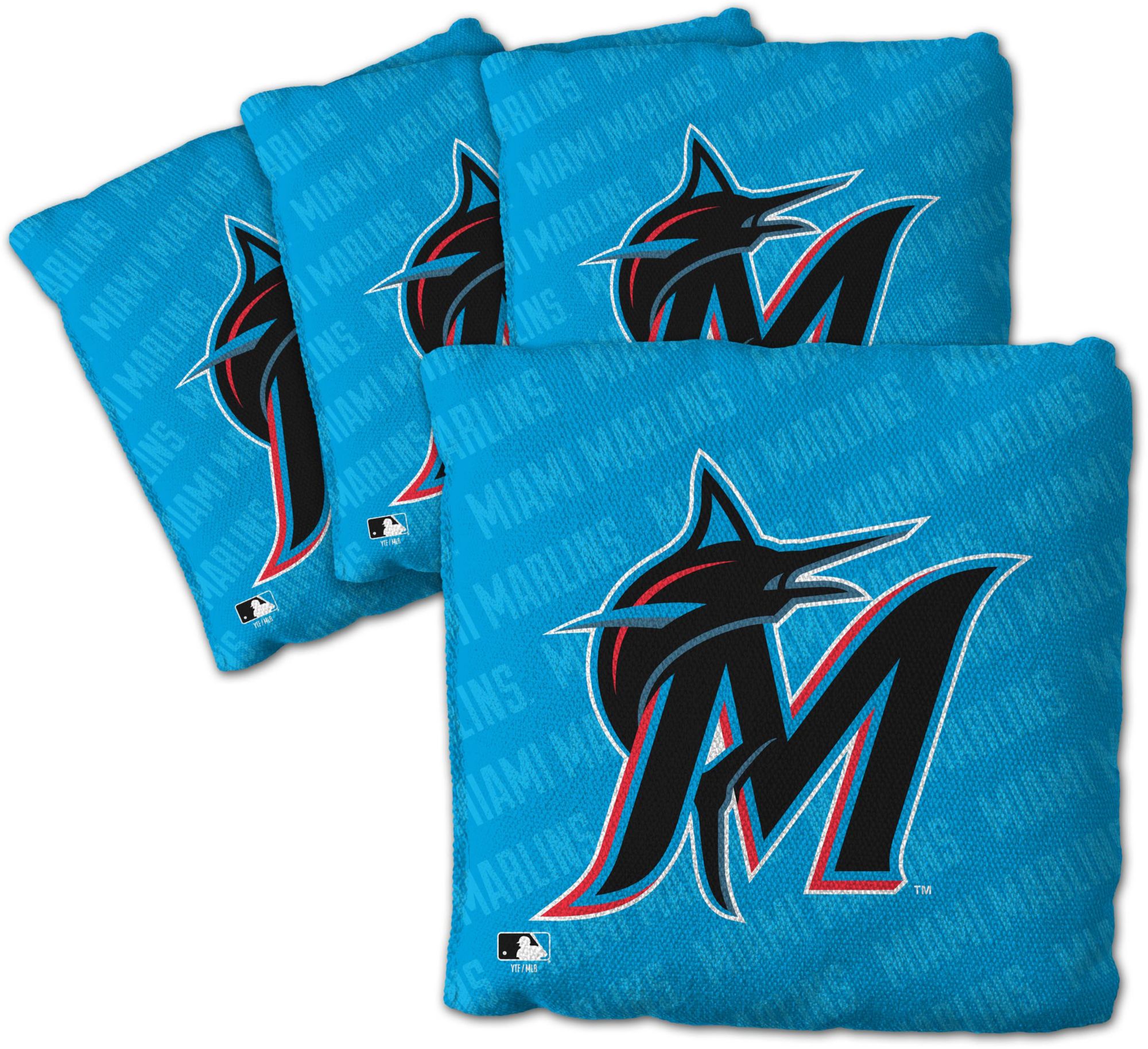 YouTheFan Miami Marlins Cornhole Bean Bags product image