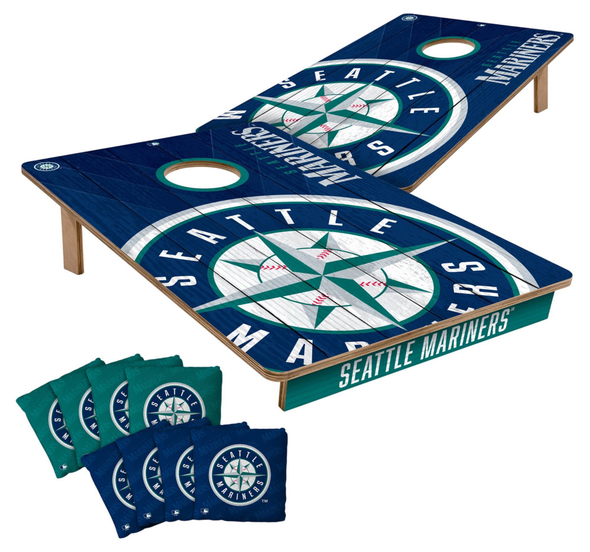 YouTheFan Seattle Mariners 2' x 3' Cornhole Boards product image