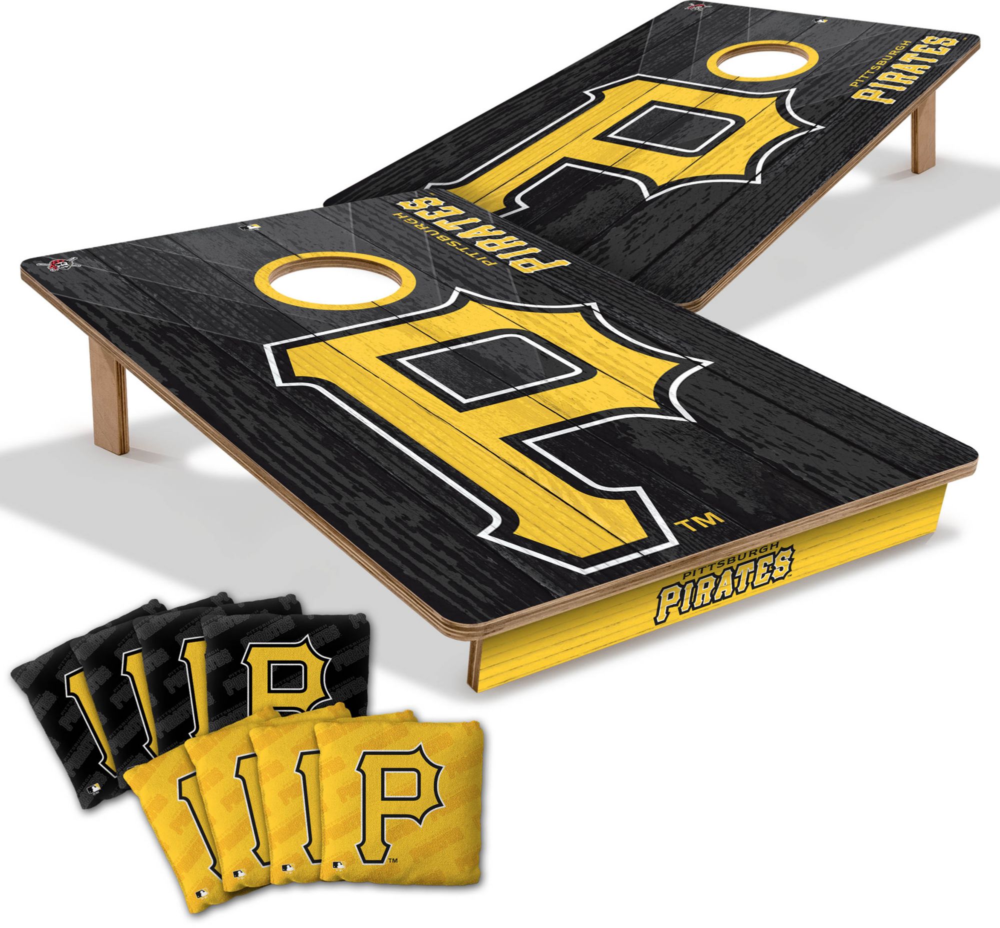 YouTheFan Pittsburgh Pirates 2' x 3' Cornhole Boards product image